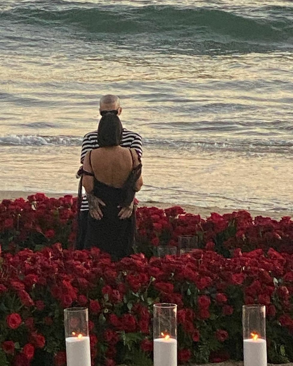 Kourtney Kardashianová a Travis Barker