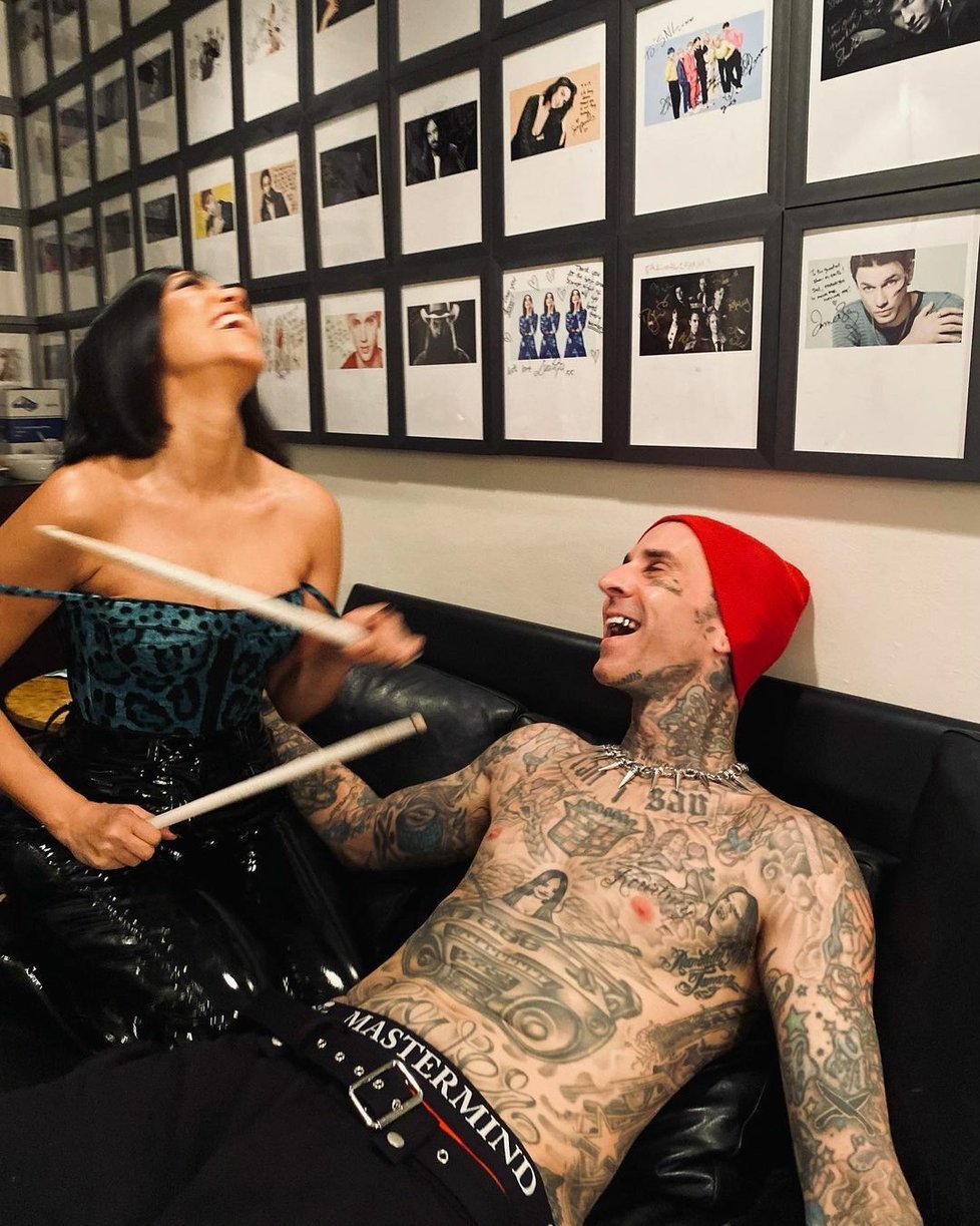 Kourtney Kardashianová a Travis Barker