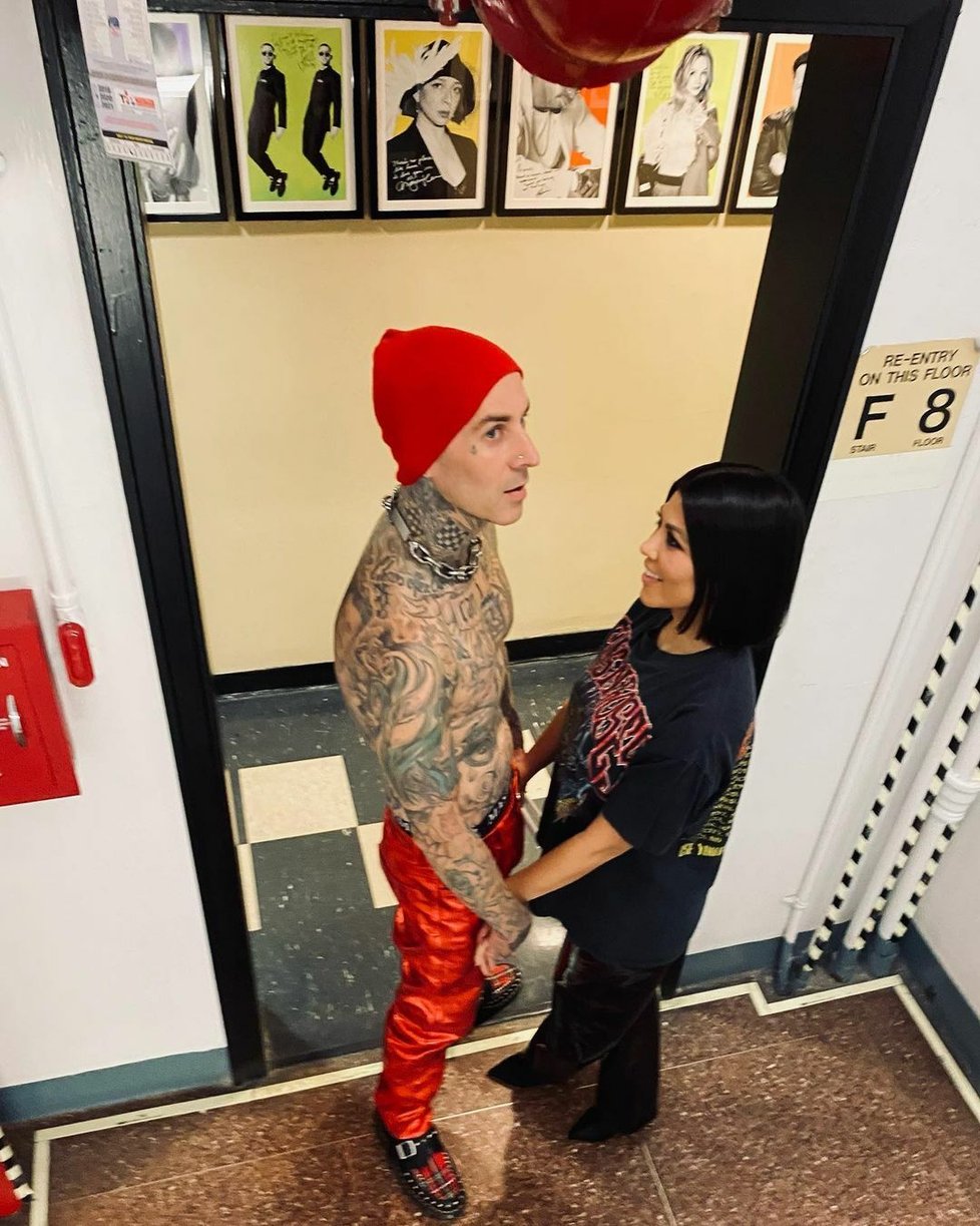 Kourtney Kardashian a Travis Barker