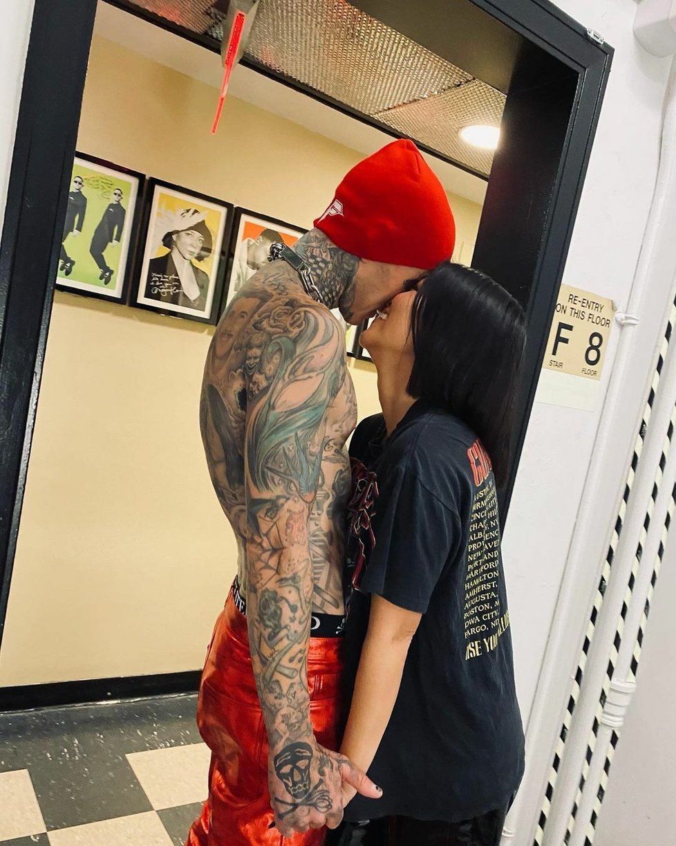 Kourtney Kardashian a Travis Barker