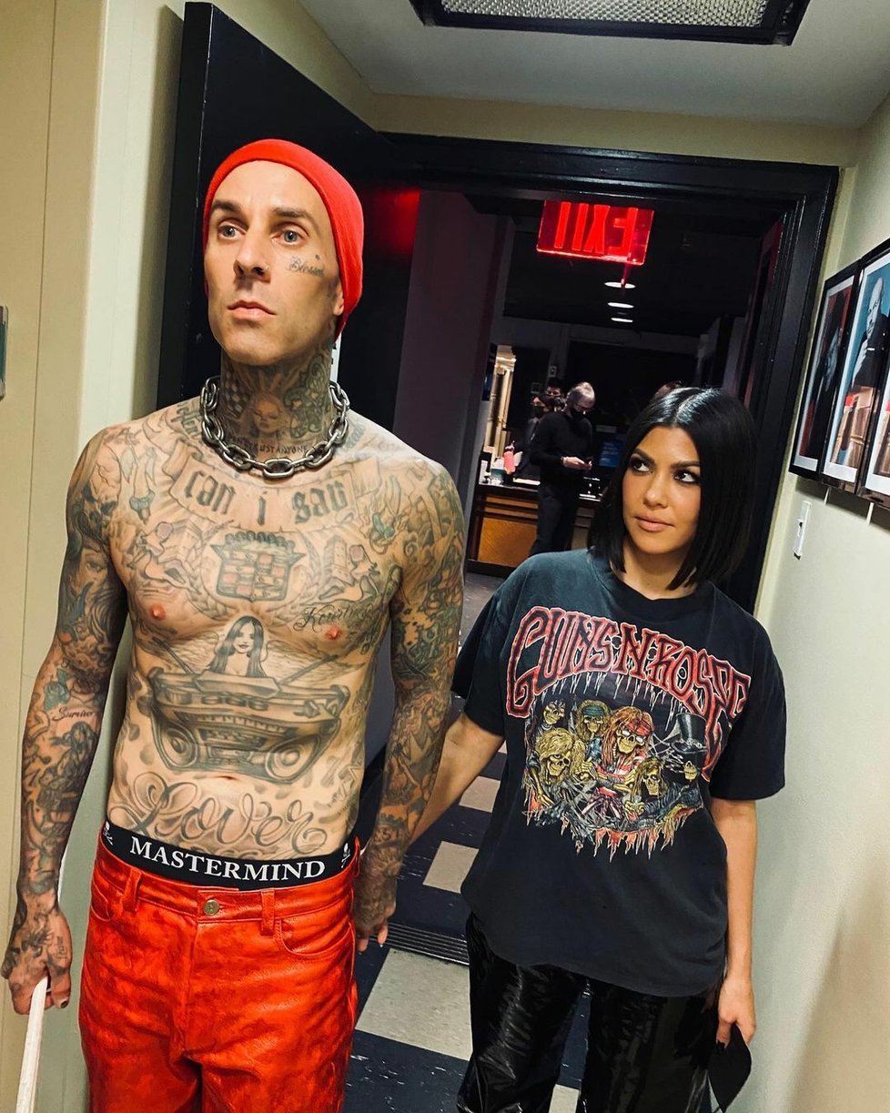 Kourtney Kardashian a Travis Barker