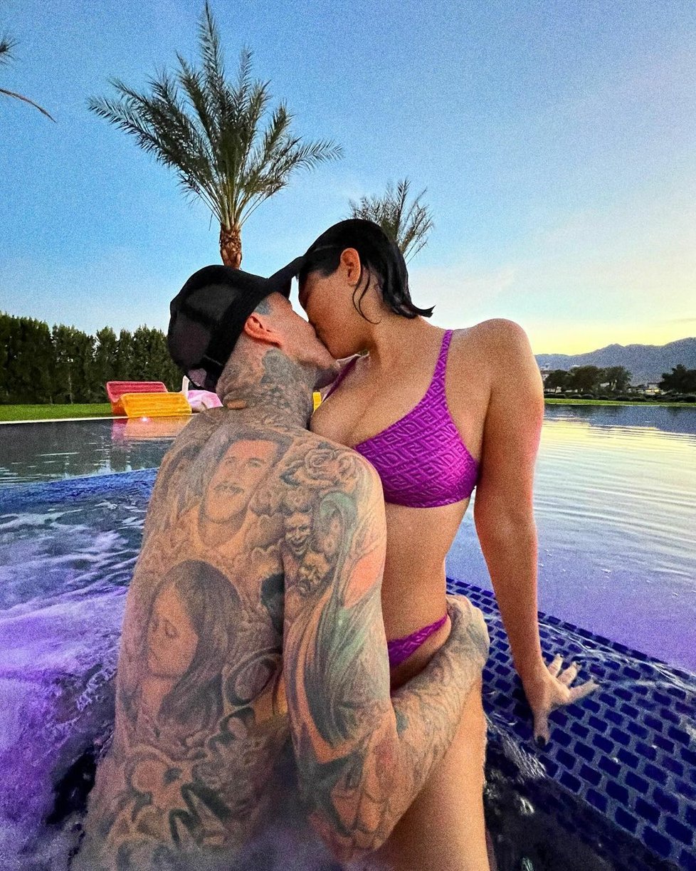 Kourtney Kardashian a Travis Barker