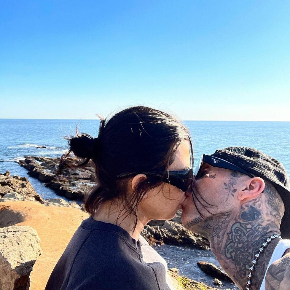 Kourtney Kardashian a Travis Barker