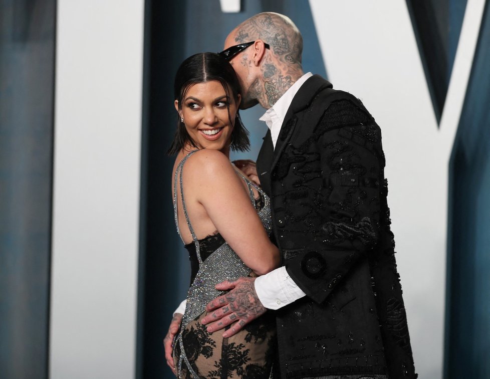 Kourtney Kardashian a Travis Barker