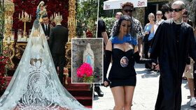 Kardashianka ulítlou svatbou naštvala katolíky: Znevážila náboženské symboly!