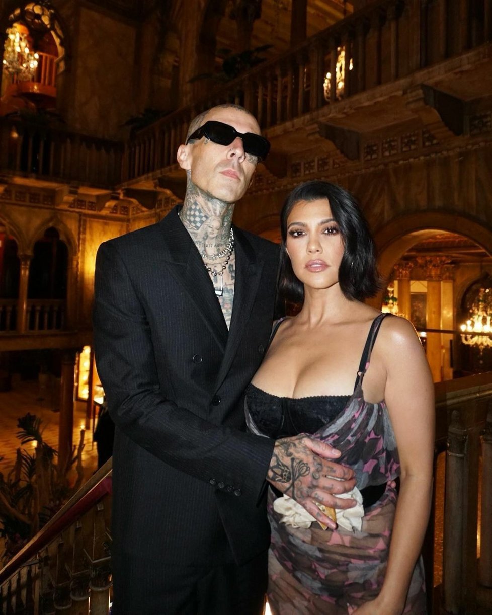 Kourtney Kardashianová a Travis Barker