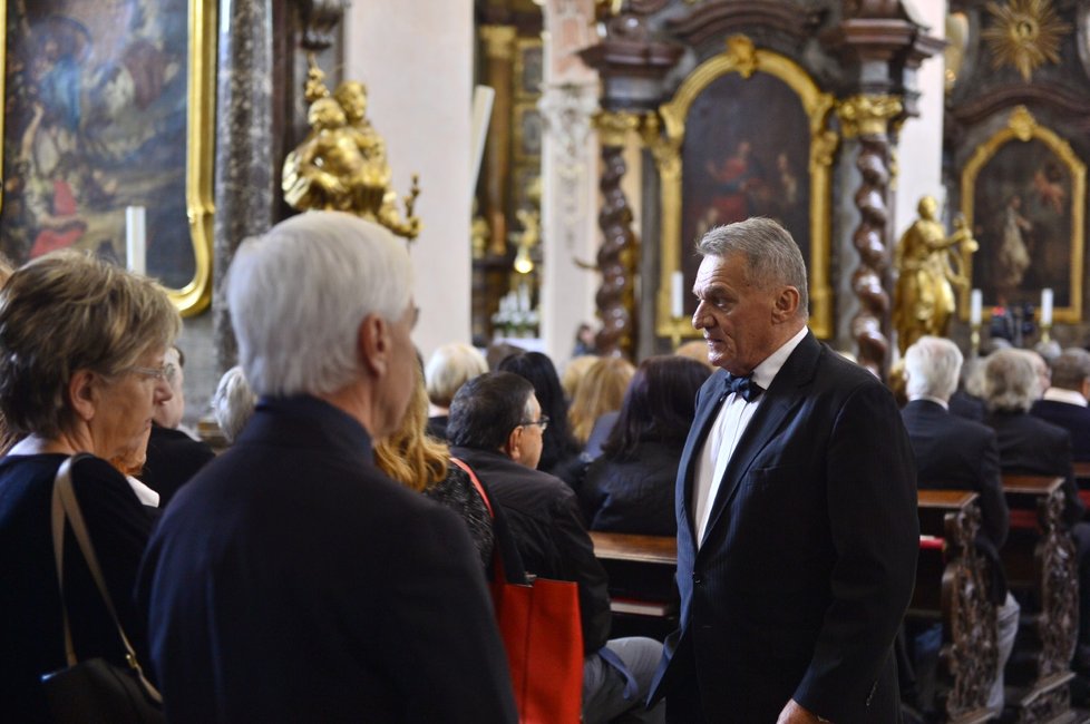 Poslední rozloučení s Josefem Kouteckým (†88): Bohuslav Svoboda (13. 7. 2019)