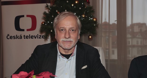 Režisér Zdeněk Zelenka na tiskovce ČT k Vánocům 2018