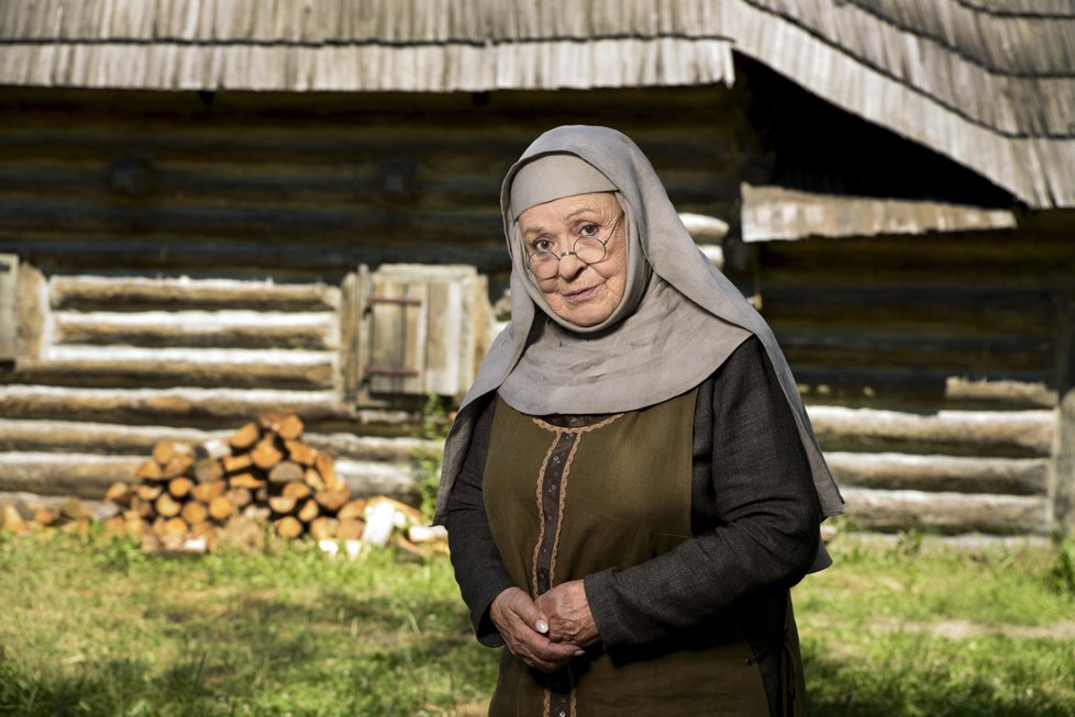 Jiřina Bohdalová v pohádce Kouzelník Žito