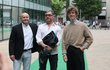 Premiéra filmu Kouzlo derby: herečtí kolegové Robert Nebřenský, Jiří Vyorálek a Petr Uhlík Premiéra filmu Kouzlo derby: herečtí kolegové Robert Nebřenský, Jiří Vyorálek a Petr Uhlík