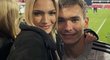 Kovář s přítelkyní Andreou Kovář s přítelkyní Andreou
