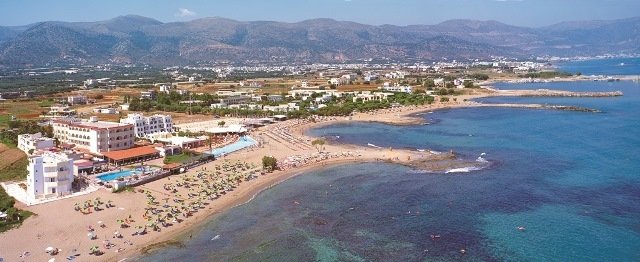 Hotel Phaedra Beach na Krétě.