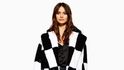 Kabát z umělé kožešiny se vzorem šachovnice, TopShop, £99.00