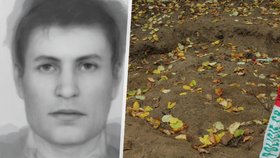 Tělo zavražděného muže bylo v mělkém hrobě v lese.