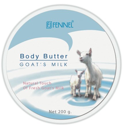 Tělové máslo Goat&#39;s Milk, Fennel, www.eshop.rudorfer.cz, 109 Kč.