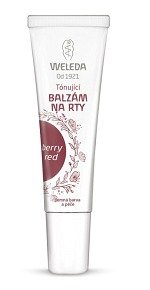 Tonizující balzám na rty Weleda Berry Red, 199 Kč. Dodá rtům lehkou barvu a lesk. Seženete na www.weleda.cz