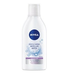 Zklidňující pečující micelární voda Nivea, 200 ml, 136,90 Kč