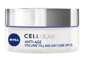 Denní krém Cellular Anti-Age Volume Filling OF 15, 400 Kč. Hodí se pro ženy nad 40 let. Seženete ho v drogeriích!