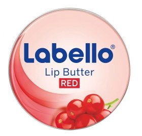 Balzám na rty Labello Lip Butter Red, 85 Kč. Balzám je hodně výživný a zaujme skvělou rybízovou vůní. Seženete v drogeriích.