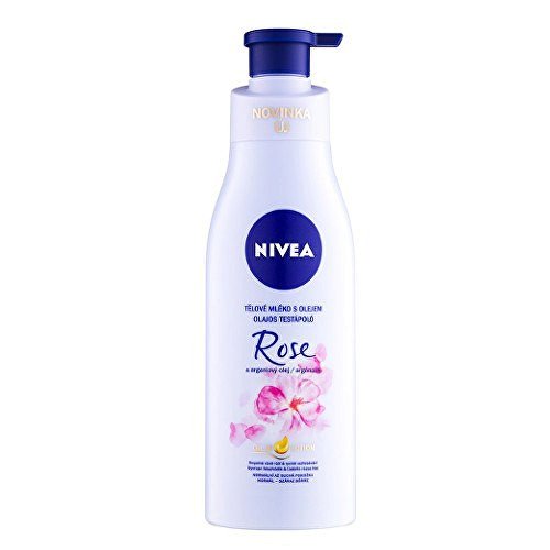 Tělové mléko Nivea Růže & Arganiový olej, 130 Kč (200 ml)