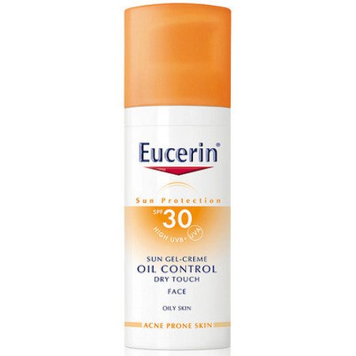 Eucerin Ochranný krémový gel na opalování na obličej Oil Control SPF 30, 345 Kč