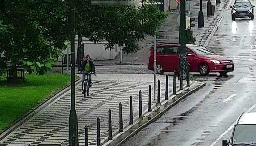 Ukradl kolo a projížděl se s ním po Praze.