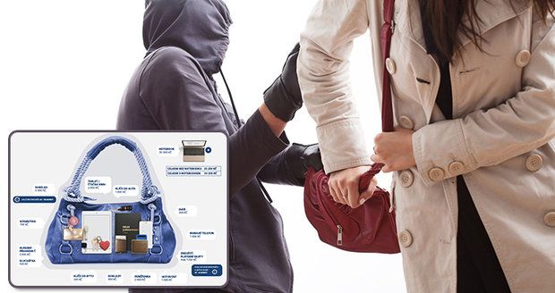 Průzkum ukázal: Na kolik přijde ukradená kabelka? O tolik peněz nás navíc připraví vyřizování dokladů