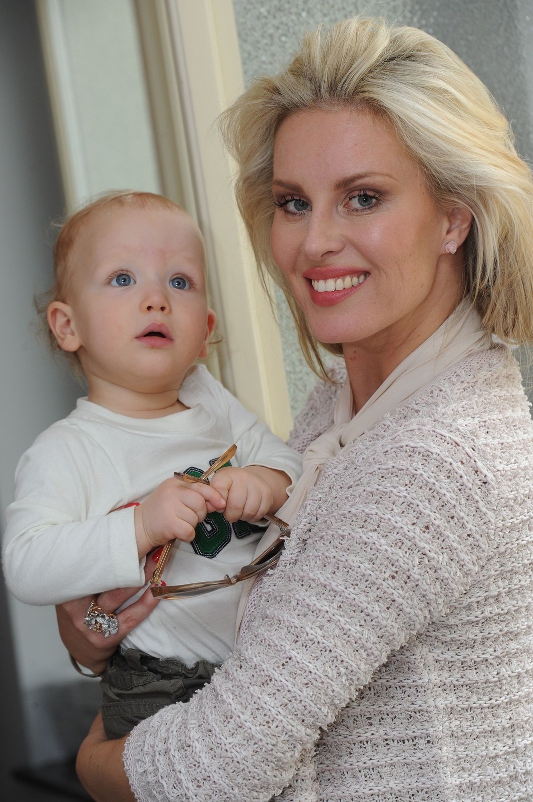 Simona Krainová ještě pár dní před porodem s prvorozeným synem Maxíkem (1).