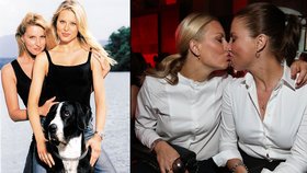 Yvonna a Simona, krásné sestry a nejlepší kamarádky zároveň, se ukázaly na Fashion Weekendu a polibky z lásky jim opravdu problémy nedělají.