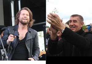 Richard Krajčo vystoupil s kapelou Kryštof na Babišově Čapím hnízdě. Nehrál prý pro odcházejícího ministra, ale pro nadaci.