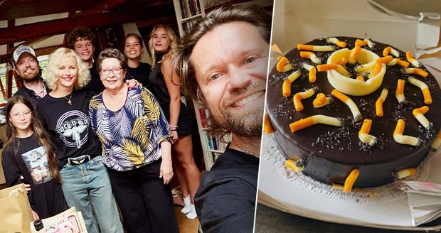 Maminka Richarda Krajča slavila narozeniny