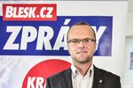 Lídr kandidátky ČSSD a současný hejtman Pardubického kraje Martin Netolický