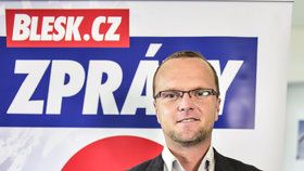 Lídr kandidátky ČSSD a současný hejtman Pardubického kraje Martin Netolický