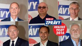 Průšvihy a plány adeptů na hejtmana Jihomoravského kraje. Zjistěte, kdo je kdo