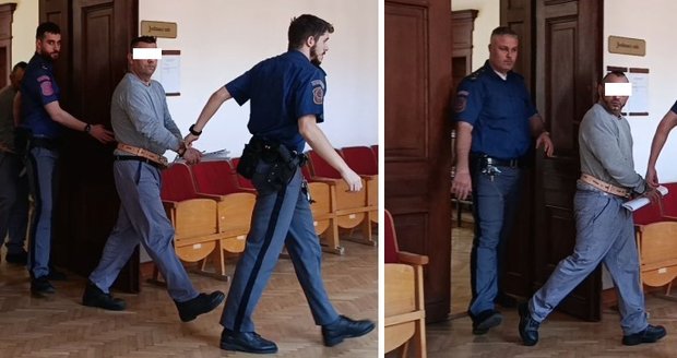 Krajský soud v Brně rozhoduje o trestu pro Jaroslava T. (41, vlevo) a Gabriela K. (37).