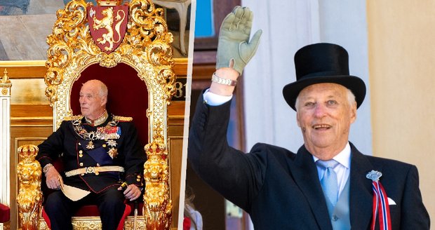Frykt for dronning Elizabeths fetter!  Kong Harald V. (85) havnet på sykehus