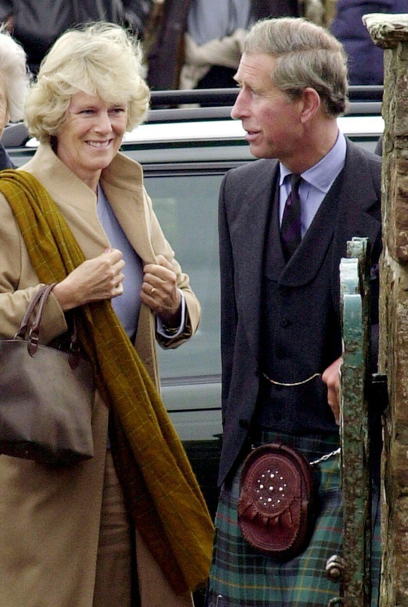 Charles a Camilla v srpnu 2002