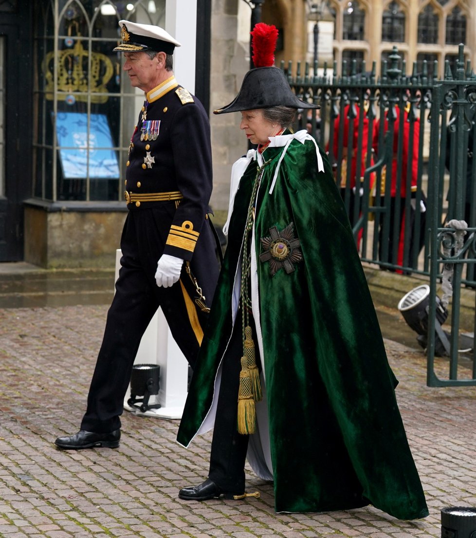 Korunovace krále Karla III.: Princezna Anne