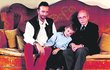 2002 s tatínkem a synem Zvonimirem.