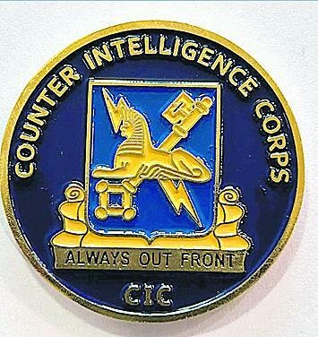 Odznak rozvědky CIC.