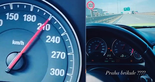 Zlatá mládež v BMW? Tomáš F. opět v akci a nepoučitelný: Kvůli 300 km/h mu jde policie po krku!