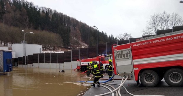 Povodňová situace v Královéhradeckém kraji.