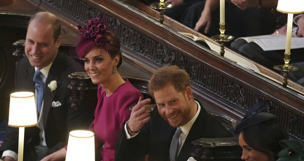 Harry, Meghan, Kate a William