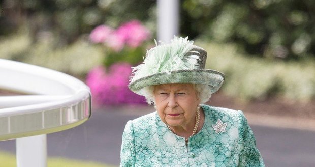 Královna Alžběta II. v Ascotu (2018)