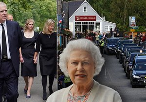První zastávka na poslední cestě královny: V Edinburghu už čeká její rodina.