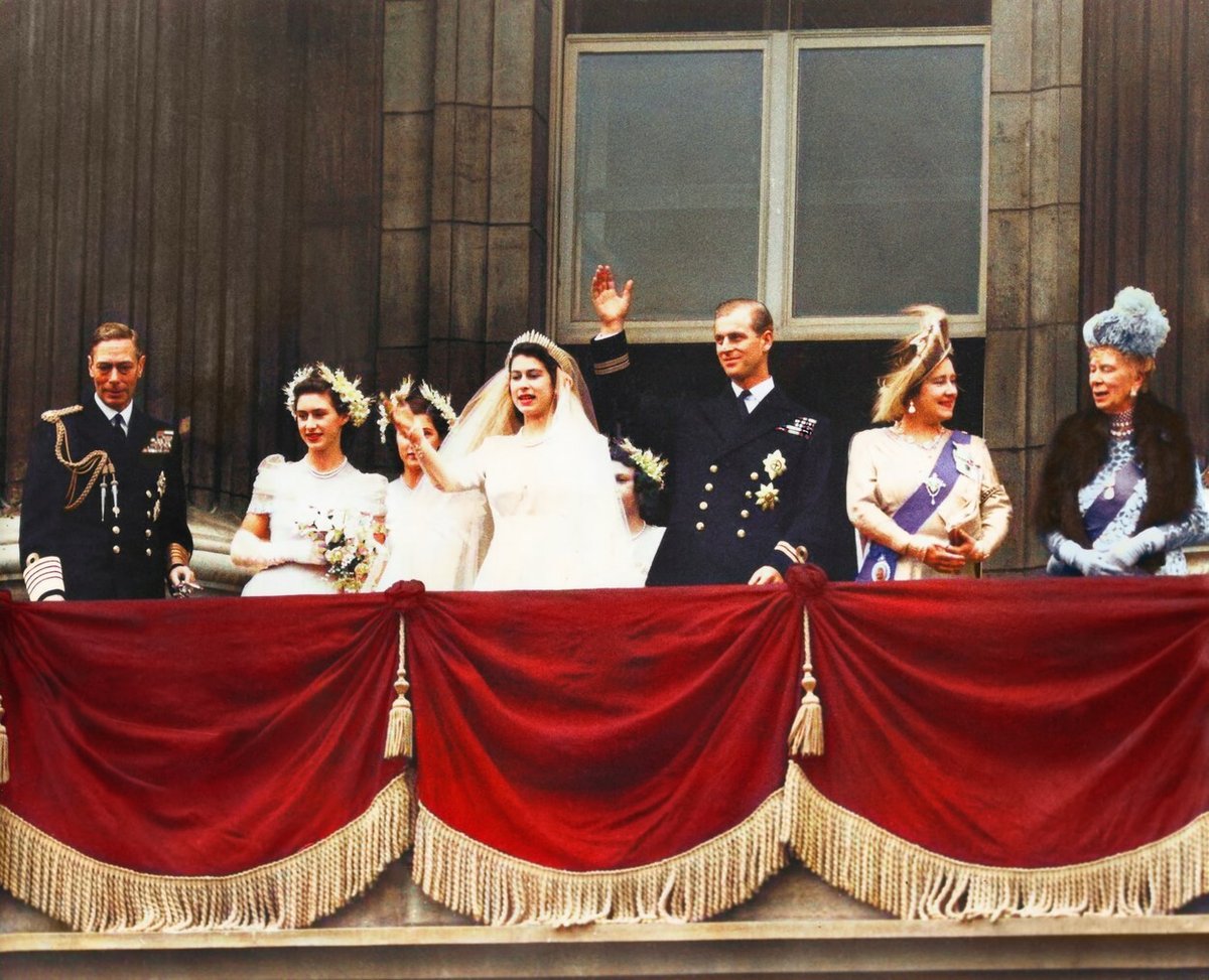 Svatba princezny Alžběty a prince Philipa