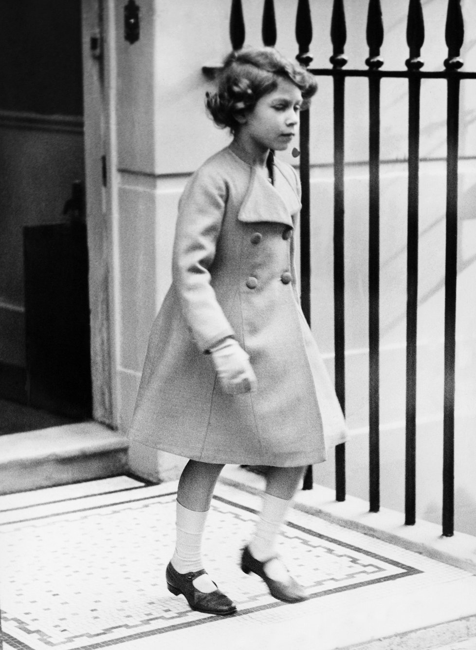 Malá Alžběta II. v roce  1934