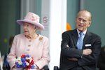 Královna Alžběta II. a její manžel princ Philip