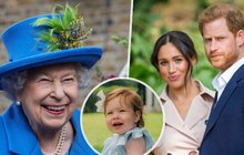 Královna Alžběta varuje ze záhrobí: Jde o dítka Meghan!