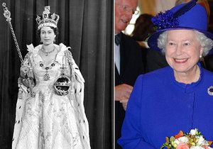 Královna Alžběta II. (90) slaví safírové jubileum. Na trůn nastoupila v roce 1952.